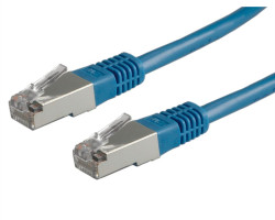 Roline VALUE S/FTP (PiMF) mrežni kabel oklopljeni Cat.6, 10m, plavi