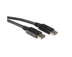 Roline VALUE DisplayPort kabel, DP-DP M/M, 2.0m, crni