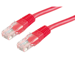 Roline VALUE UTP mrežni kabel Cat.6, 5.0m, crveni