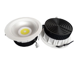 EcoVision LED downlight, 15W, 1100 lm, 4000K, fi210 mm