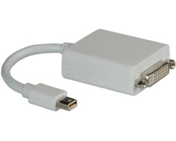 Roline adapter/kabel Mini DisplayPort - DVI-D (24+1), M/F, 0.1m