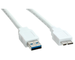 Roline VALUE USB3.2 kabel TIP A(M) na Micro A(M), 2.0m, bijeli
