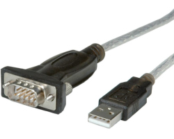 Roline pretvarač USB2.0 - Serial RS232, DB9, 1.8m