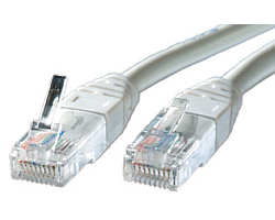 Roline UTP mrežni kabel Cat.5e, 1.0m, sivi