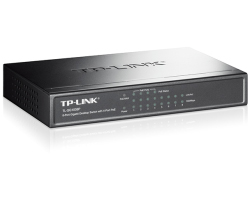 TP-Link 8-port Gigabit PoE preklopnik (Switch), 8&times;10/100/1000M RJ45 ports, 4&times;PoE ports, metalno kući&scaron;te (53W)
