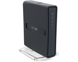 Mikrotik RB952Ui-5ac2nD-TC, hAP ac lite tower, 650MHz CPU, 64MB RAM, 5xLAN, 2.4Ghz 802.11b/g/n/ 5Ghz 802.11ac, USB, PSU, RouterOS L4