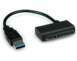 Roline adapter USB3.2 Gen1 - SATA 6.0 Gbit/s, 0.15m
