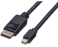 Roline DisplayPort kabel, DP - Mini DP, M/M, 5.0m, crni
