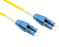 Roline optički kabel 9/125µm LC/LC singlemode Duplex, LSOH, 1.0m, žuti
