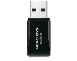 Mercusys MW300UM bežični USB mini adapter 300Mbps (2.4GHz), 802.11n/g/b, WPS tipka