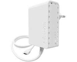 Mikrotik PL7400, PWR-LINE napajanje, microUSB konektor, Type C plug