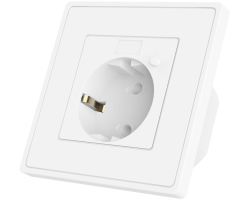 WOOX WiFi Smart zidna utičnica, 250VAC 10A 2300W, WooxHome app, glasovna kontrola - Alexa &amp; Google Assistant (R4054)