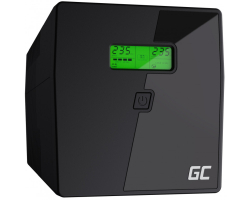 Green Cell UPS (UPS08) Microsine 1000VA/700W, Line Interactive Pure Sinewave, LCD