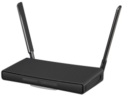 Mikrotik RBD53iG-5HacD2HnD, hAP ac3, 716MHz CPU, 256MB RAM, 5&times;GLAN, 2.4Ghz/5GHz 802.11b/g/n/ac, 2&times;vanjska antena, USB, tower/desktop kući&scaron;te, USB, PSU, RouterOS L4