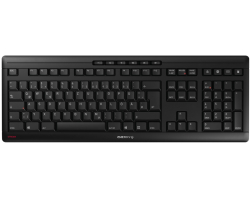 Cherry Stream tiha bežična tipkovnica, crna