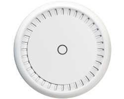 Mikrotik cAP XL ac, 710 MHz CPU, 128MB RAM, 2&times;GLAN (1&times;PoE-out), 2.4Ghz/5GHz 802.11b/g/n/an/ac, zidna/stropna montaža, RouterOS L4, PSU, PoE injector 