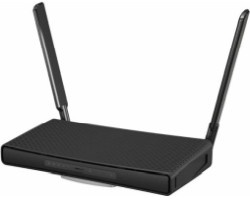 Mikrotik hAP ax3, Wi-Fi 6, C53UiG+5HPaxD2HPaxD, Quad-Core 1.8 GHz CPU, 1GB RAM, 4&times;Gbit/1&times;2.5Gbit LAN (PoE In/Out), 2.4GHz/5GHz 802.11ax, Dual Chain, RouterOS L6, desktop kući&scaron;te, PSU