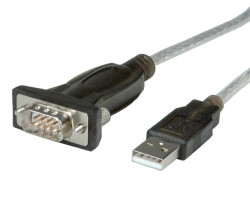 Roline pretvarač USB2.0 - Serial RS232, DB9, 1.8m