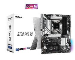 ASRock MB B760 PRO RS, S.1700, DDR5/7200MHz(OC), PCIe 5.0, 2.5 G-LAN, DP/HDMI, ATX