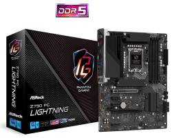 ASRock MB Z790 PG Lightning, S.1700, 4&times;DDR5/7200+(OC), PCIe 5.0,  HDMI, ATX