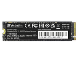 Verbatim Vi3000 1TB SSD M.2 NVMe PCIe Gen3x4