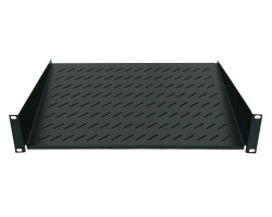 Canovate 19" 2U Cantilever konzolna polica, pričvr&scaron;ćenje prednjim vijcima d=350mm, nosivost 15-25 kg (CCA-9-1002-01)