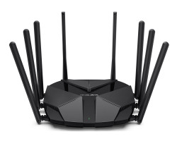 Mercusys MR90X AX600 bežični usmjerivač (Dual-Band WiFi 6 Router) 1148Mbps/4804Mbps (2.4GHz/5GHz),802.11ax/ac/a/b/g/n, 2&times;G-LAN, 1&times;G-WAN, 1&times; 2.5 Gbps WAN/LAN, 8x dBi fiksne omni-direkcione antene