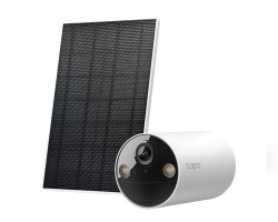 TP-Link Tapo C410 kamera + Tapo A201 Solar panel 2K 3MP, H.264, Color Night Vision, microSD, 2&times;Spotlights, dvosmjerni audio, detekcija pokreta, vodootporna IP65, Wi-Fi, Tapo app