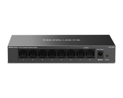 Mercusys 8-Port Gigabit Desktop preklopnik (Switch) 8&times;10/100/1000Mbps, Plug &amp; Play, Auto-Negotiation, Auto-MDI/MDIX, metalno kući&scaron;te 