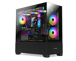 BIT FORCE računalo GAMER PRO PC R79060, Ryzen 7 7800X3D, 32GB DDR5, 1TB SSD, RX 9060 XT 16GB, WiFi, W11P
