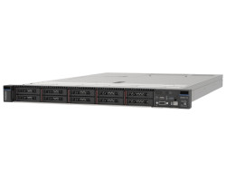 Lenovo ThinkSystem SR630 V3 Xeon Silver 4510 (12C 2.4GHz 30MB Cache/150W), 32GB (1x32GB, 4800MHz 1Rx4 DDR5 RDIMM), 8 SAS/SATA, 9350-8i Internal, 1x1100W Titanium, 6 Performance Fans, XCC2 Platinum